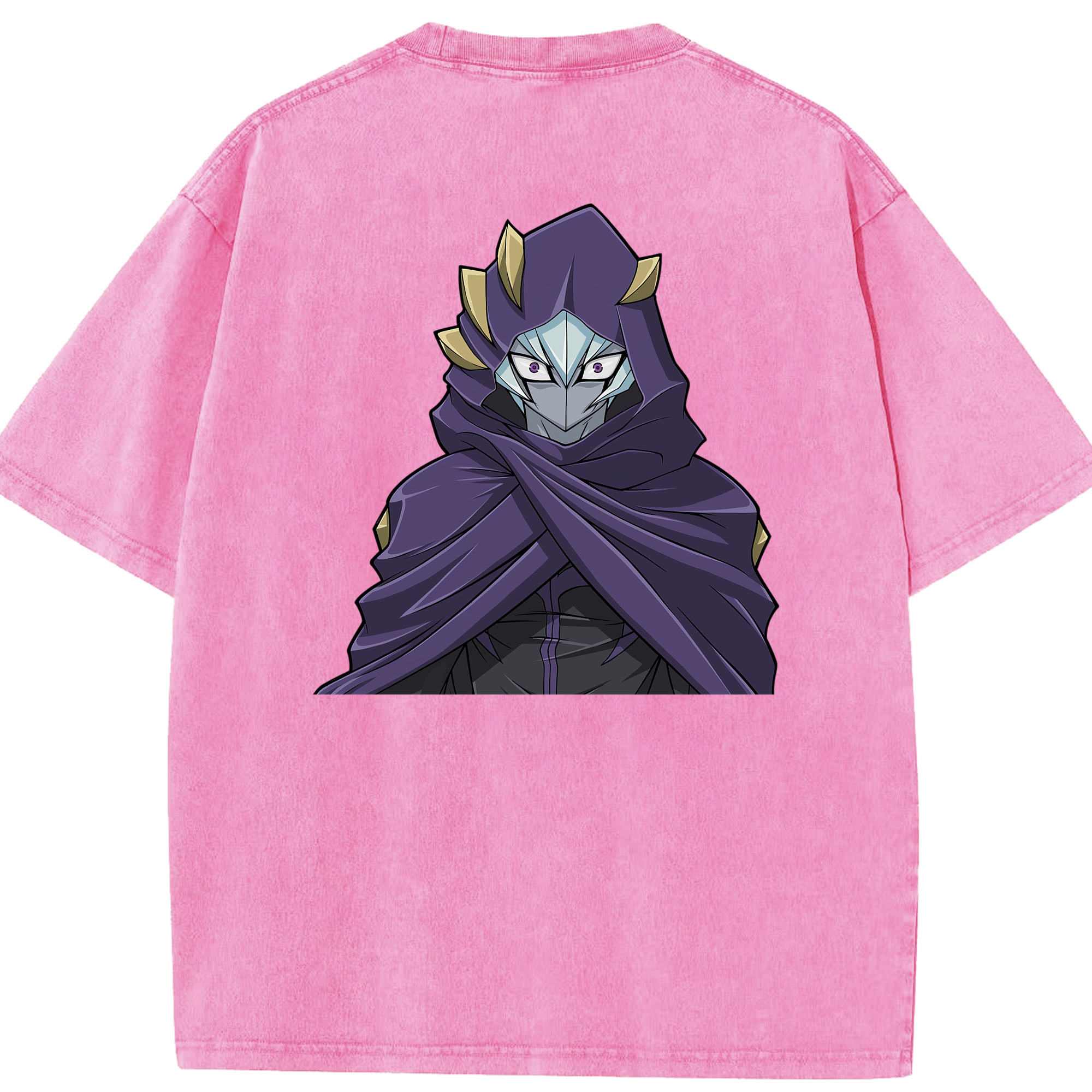（画像用） 遊☆戯☆王 Yu-Gi-Oh! 綿100% ヴィンテージ風 半袖Tシャツ（背面プリント）